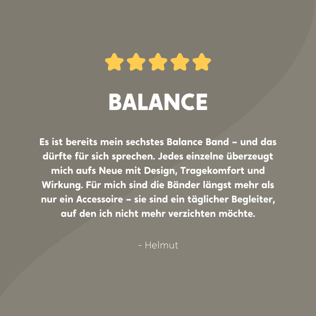 Balance Band ™ Warm Gray with Amber