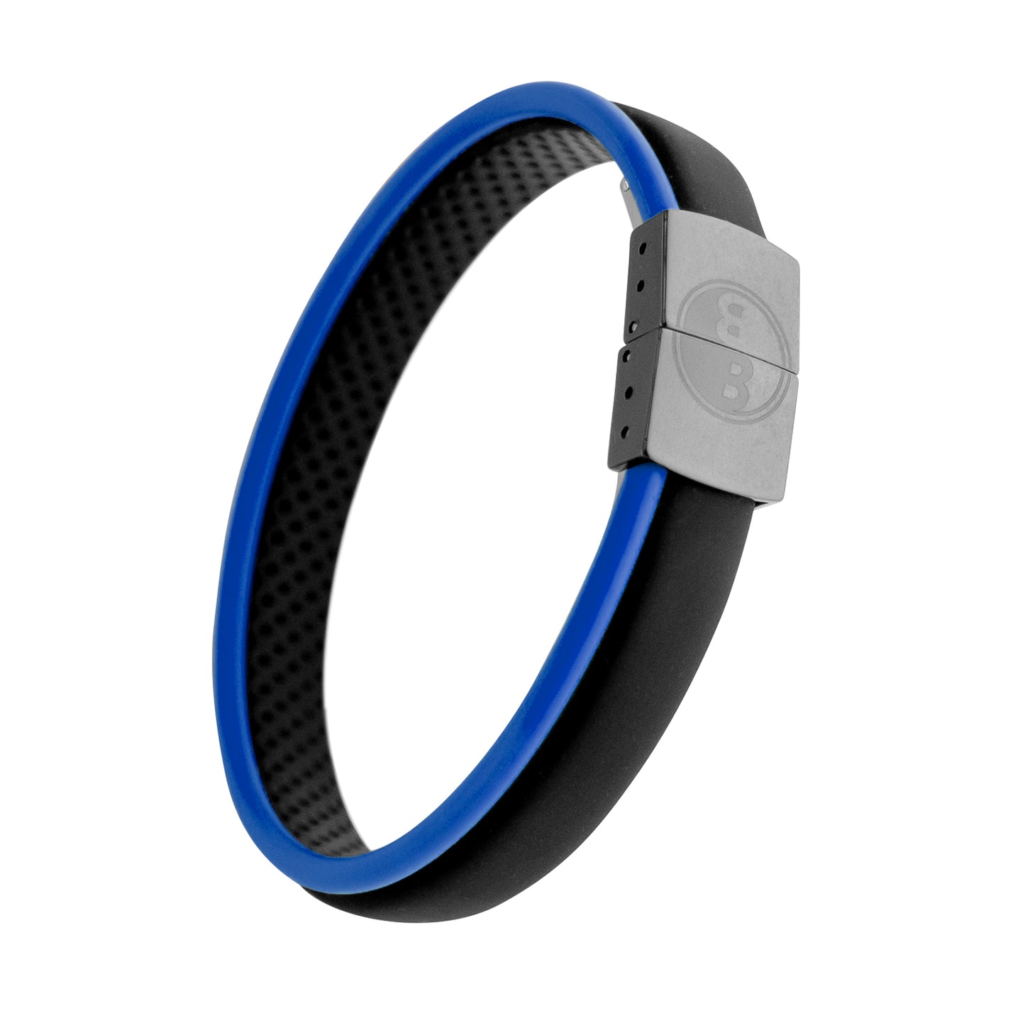 Balance Band™ Azure-Blue – Handgefertigt mit Naturbernstein