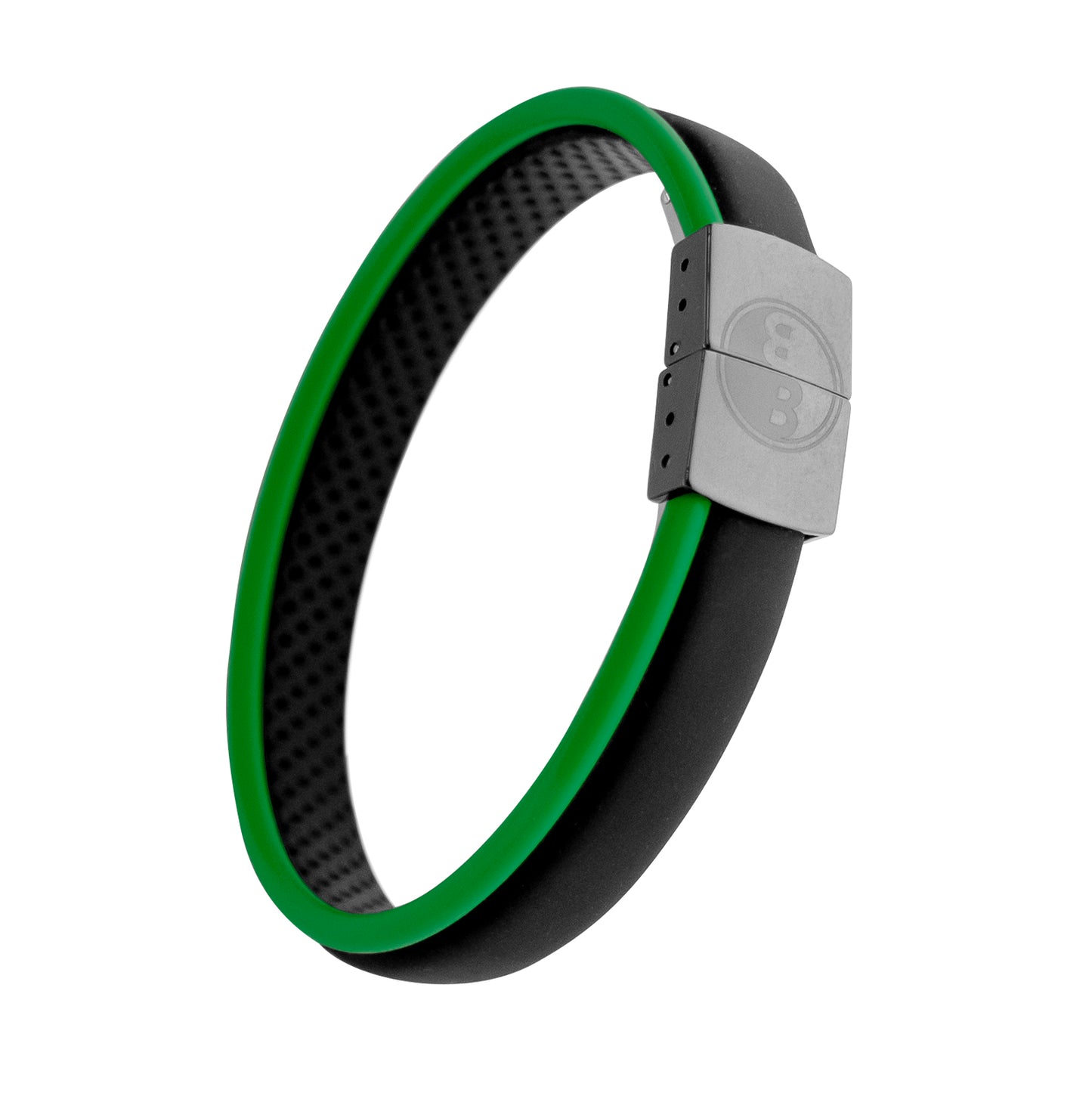 Balance Band™ Emerald-Green – Handgefertigt mit Naturbernstein