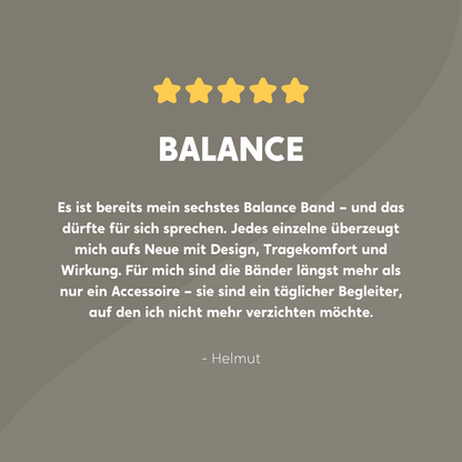 Balance Band ™ Warm Gray with Amber