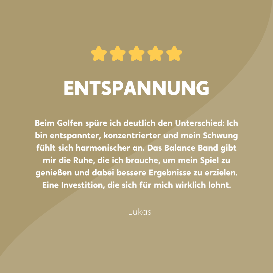Balance Band™ Sand-Brown – Handgefertigt mit Naturbernstein