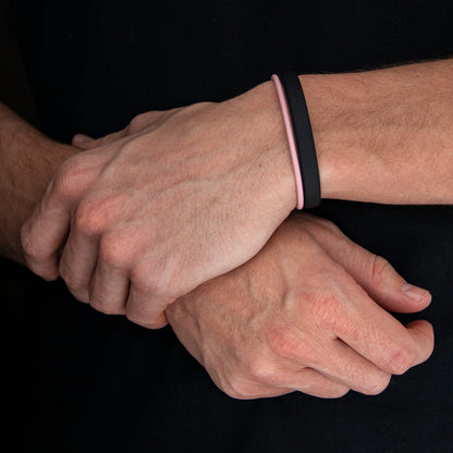 Balance Band™ Blossom-Pink – Handgefertigt mit Naturbernstein
