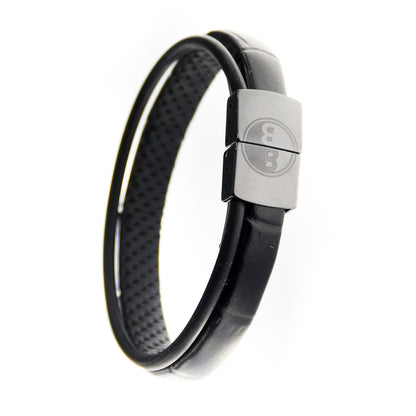 Balance Band ™ Croc-Black with Amber