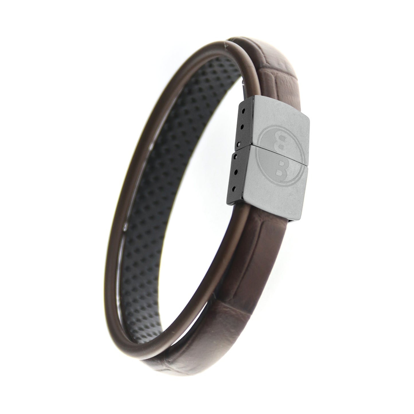 Balance Band ™ Croc-Brown with Amber