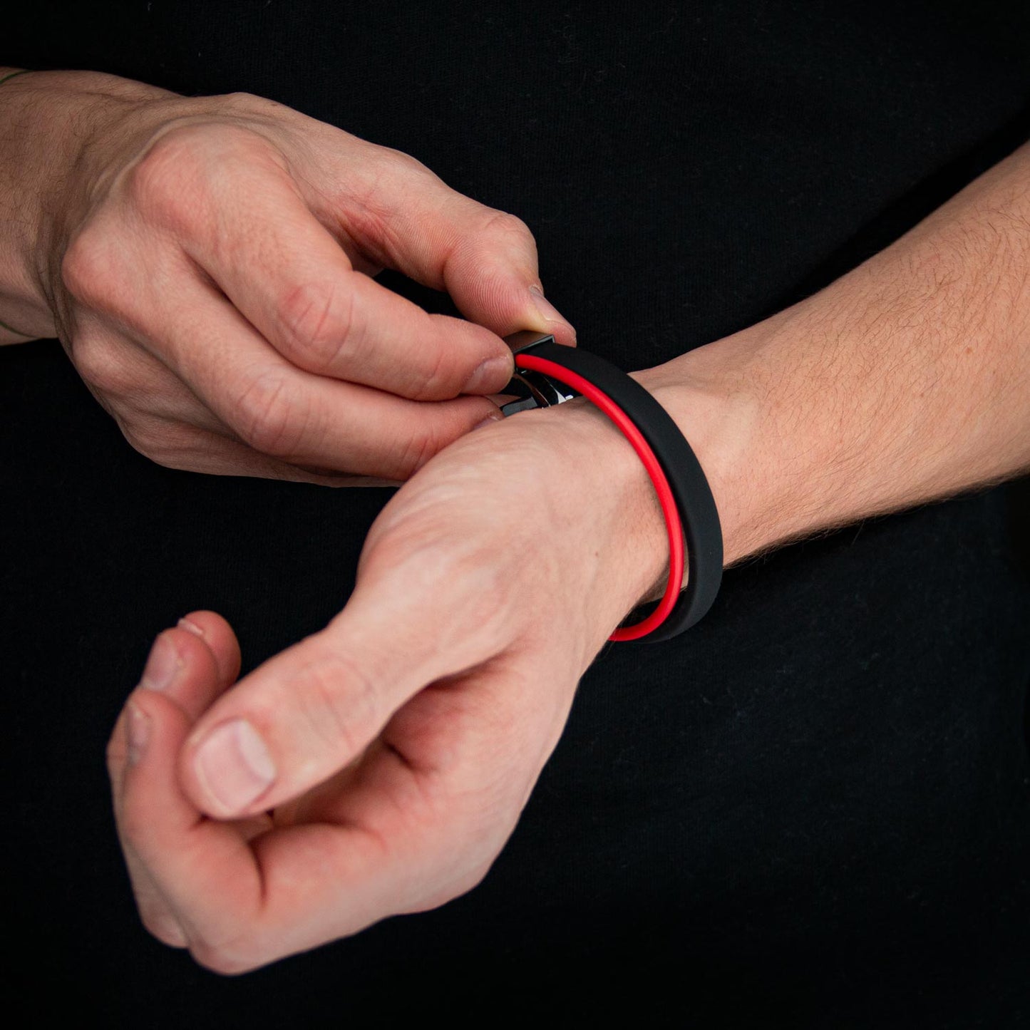 Balance Band™ Chili-Red – Handgefertigt mit Naturbernstein