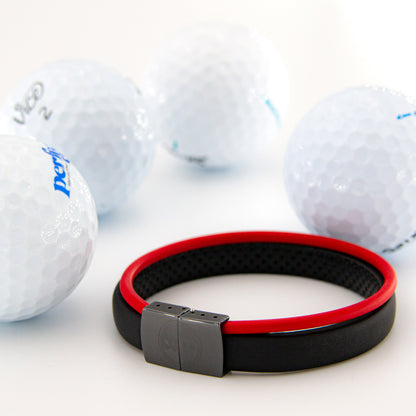 Balance Band™ Chili-Red – Handgefertigt mit Naturbernstein